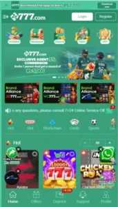 ZT777 Game Pakistan Official Earning App Interface